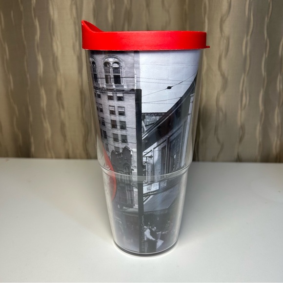 Tervis Coca-Cola Tumbler Insulated Red Lidded Plastic Cup Hot or Cold 24 oz - Picture 4 of 13